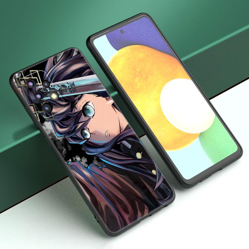 Anime Demon Slayer Phone Case For Samsung A04 A21 A30 A50 A52 S A13 A14 A22 A23 A32 A53 A73 5G A11 A12 A31 A33 A51 A70 A71 A72