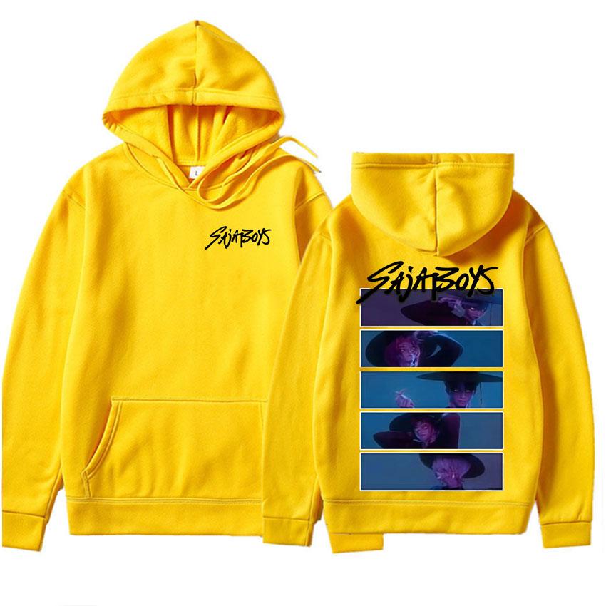Demon Hunters Saja Boys Glow in The Dark Hoodie Long Sleeve Y2k Sweatshirts Casual Gothic Oversized Casual Unisex