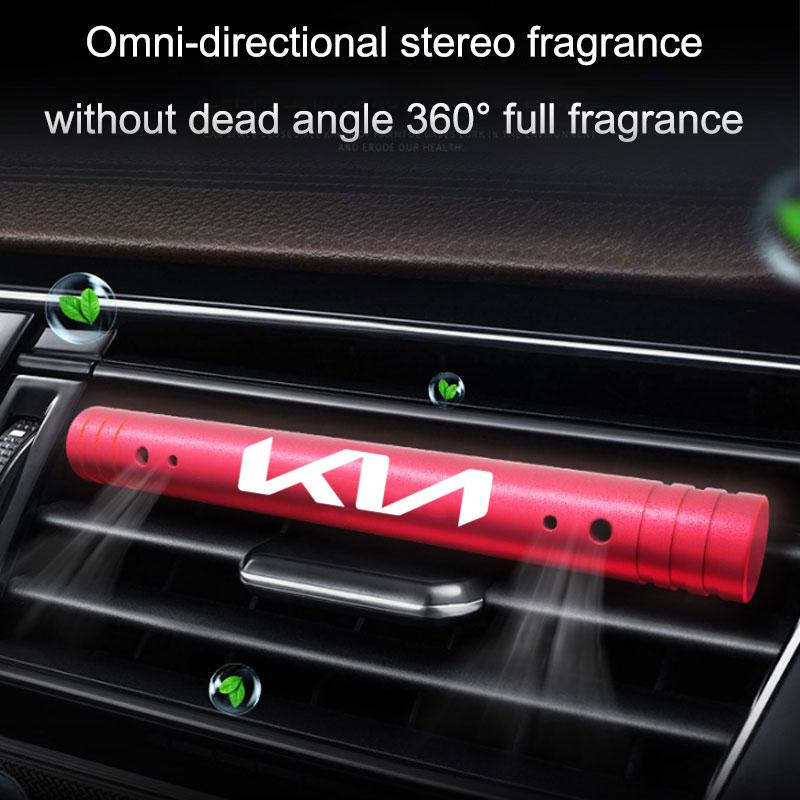 Car Air Fresheners Aroma Diffuser Vent Clips Perfume Essential Oil Sticks Men Women For Kia Rio 3 4 K2 K3 X-Line Car Accessories Vkcy70