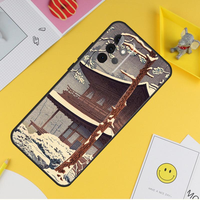 Ukiyo-e Japanese Style Art Case For Samsung Galaxy A16 A26 A36 A56 A06 A55 A35 A15 A53 A32 A52 A33 A13 A14 A34 A54 A17