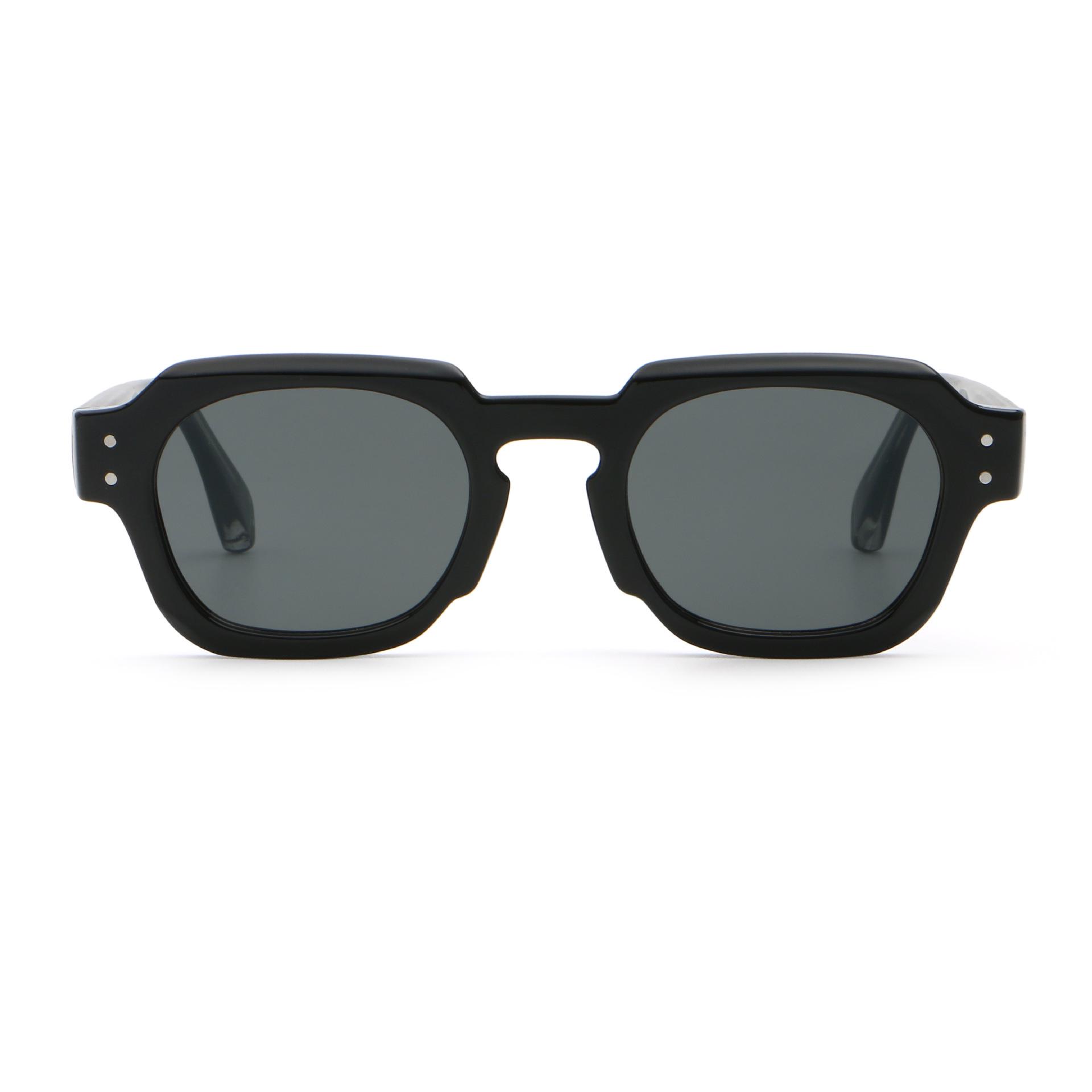 Women s Trendy Square Frame Pin-In Sunglasses - European  American Street Style