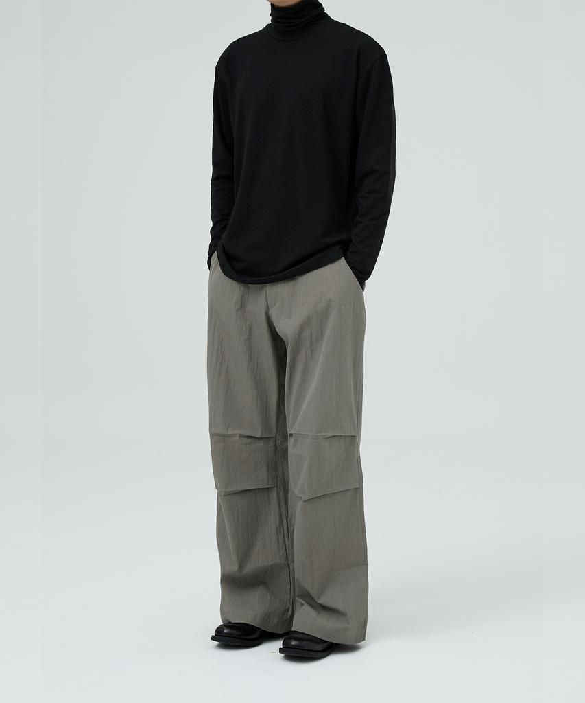 OX STUDIOS Cozy Roll Neck Long Sleeve (Black)