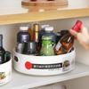 1pcs Display Kitchen Bathroom Party Rack 360 Rotating Storage Rack Multifunctional Non-slip Plastic Rotating Storage Tray