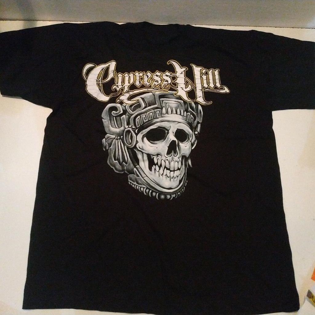 T-Shirt New Vintage CYPRESS HILL Unisex Cotton Black T-Shirt All Size S To 5XL ZL915