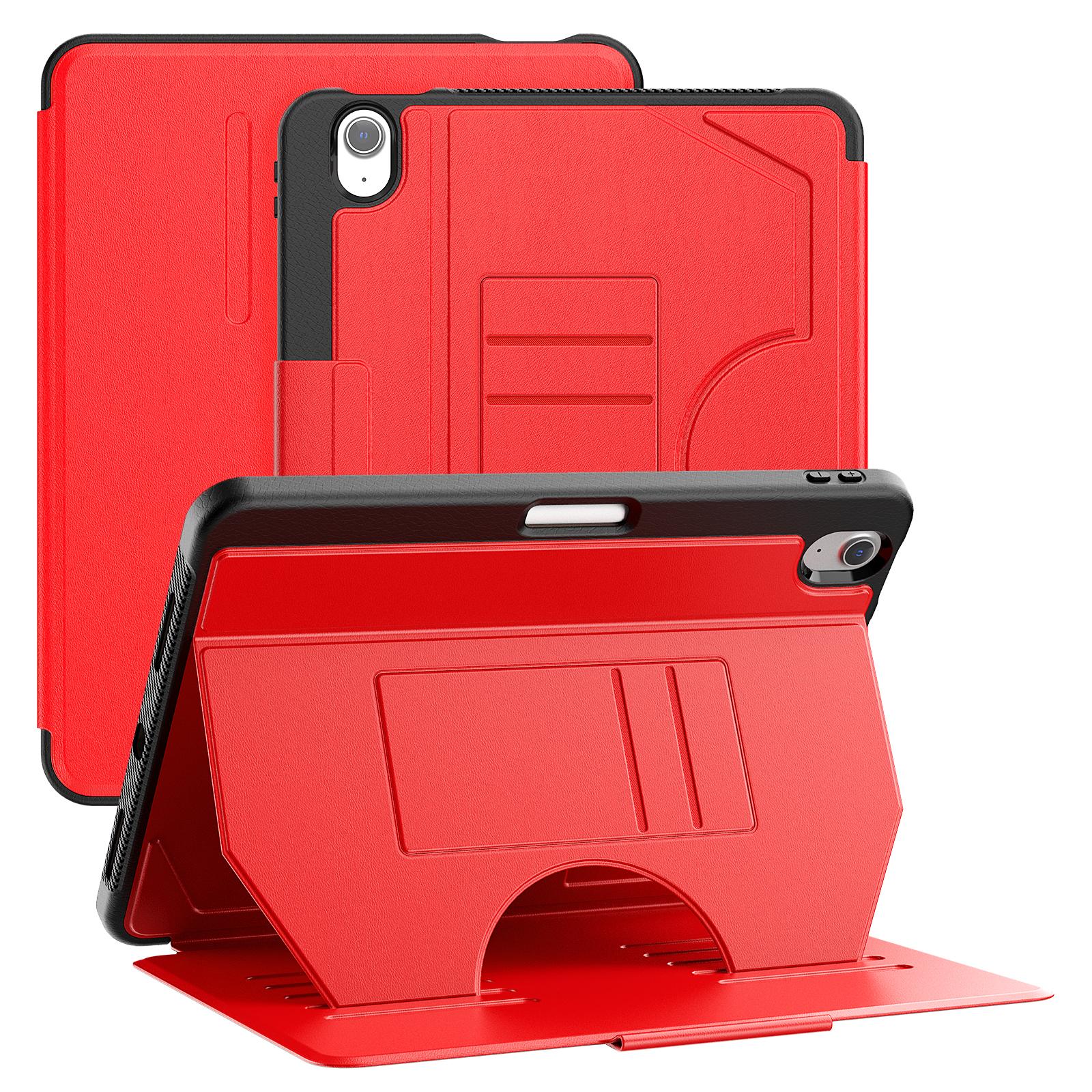 

Magnetic Case Universal For iPad Air 11 2025 M3 2024 M2 A3266 A3267 A3270 A2902 A2903 A2904 Multi-angles Stand PU Leather Cover iPad Air 11 2025 M3 красный