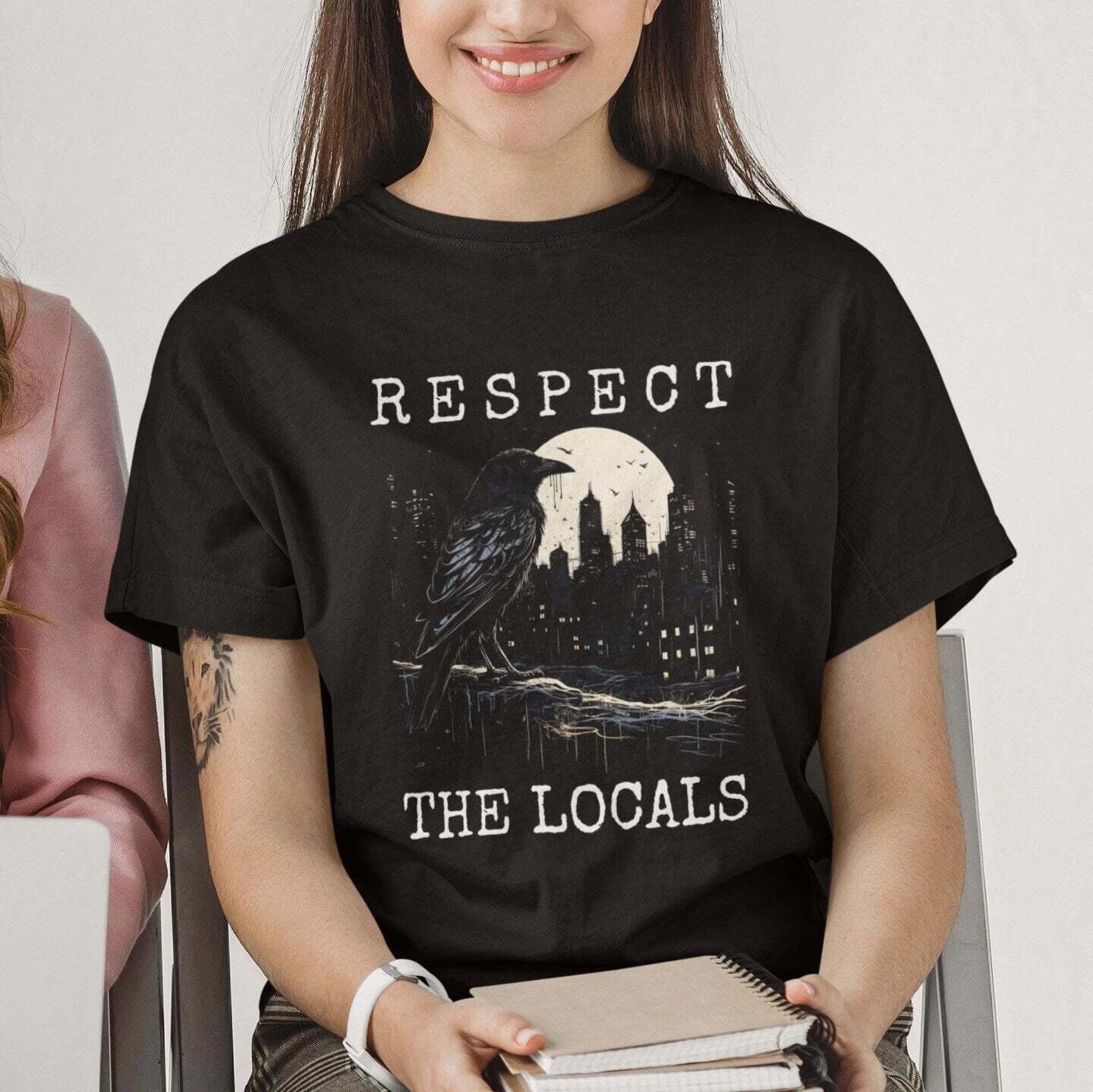 Respect the Locals Crow Shirt 4XL