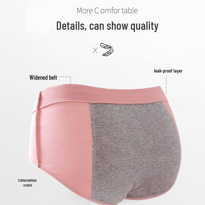 LANGSHA Women's Anti-Leak Menstrual Period Underwear
