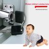 Sliding Door and Window Safety Lock: Plastic, Steel, Aluminum Alloy Pull Door Buckle Limiter