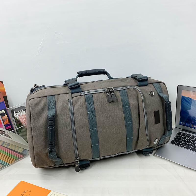 Li Shen Canvas Travel Backpack