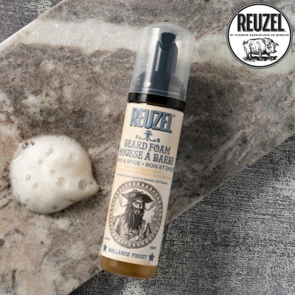 Reuzel Beard Foam Wood 2.5oz 70ml none