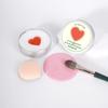 Cute Heart Shaped Makeup Brush Cleaning Soap 100g For Silicone Pad Cosmetic Sponge & Beauty Tool Washer Quick-Dry Deep Clean