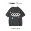 190g Cotton Loose Fit Graphic T-Shirt Men Women Casual Streetwear Round Neck Short Sleeve
