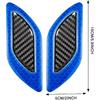 TOMALL 6Pcs 3D Strong Reflective Stripe Sticker for Car Fender Hood Bumper High-Intensity Night Visibility Reflective Decal Safety Warning Diamond
