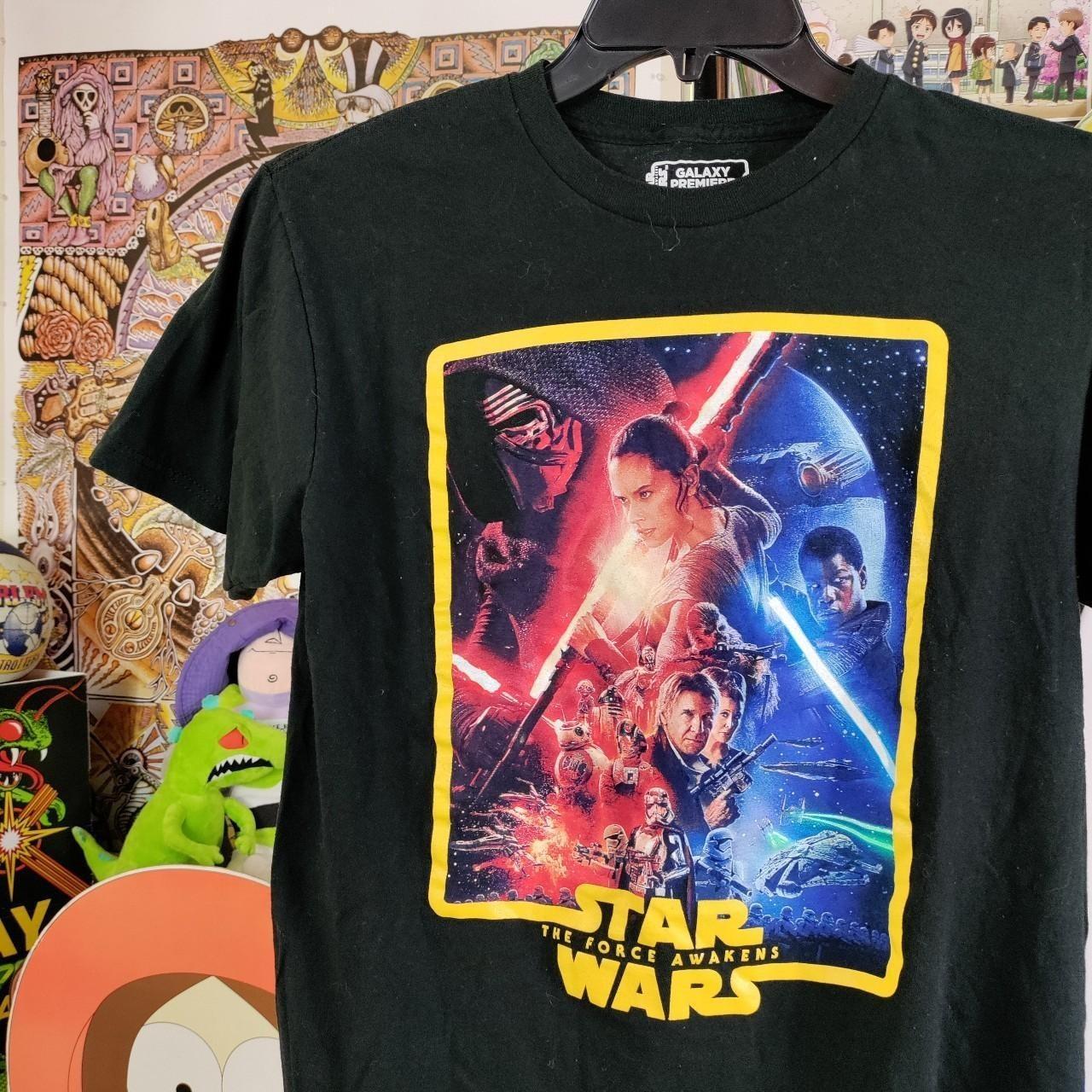 Star Wars Force Awakens Graphic Tee Star Wars Collection Large 20x26.5 A4ed Unisex T-Shirt XXXXL
