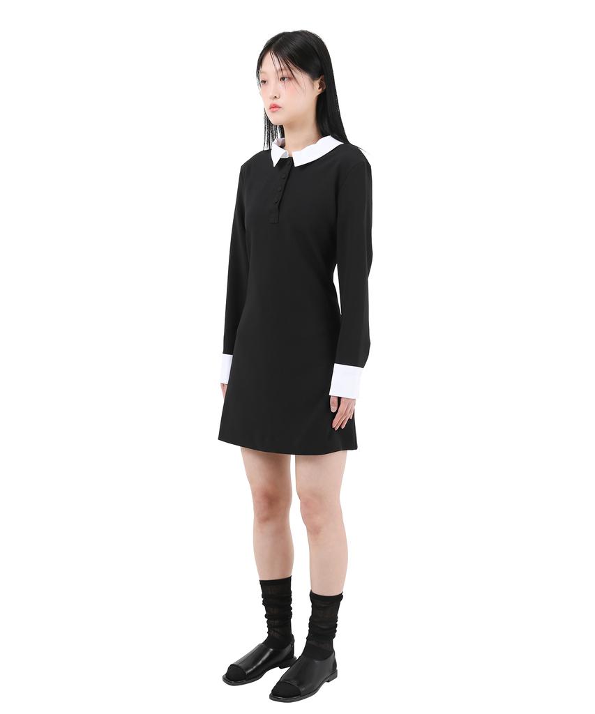 Catharsis Corset Collar Dress Black One Size