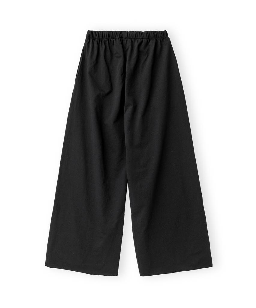 Beulaunyadeu W Cut-Off Easy Pants, Black