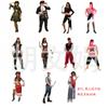 Cosplay Halloween Adult Dress Up Costume Show Costume Pirate Character Costume Adult Pirates of the Caribbean Costume