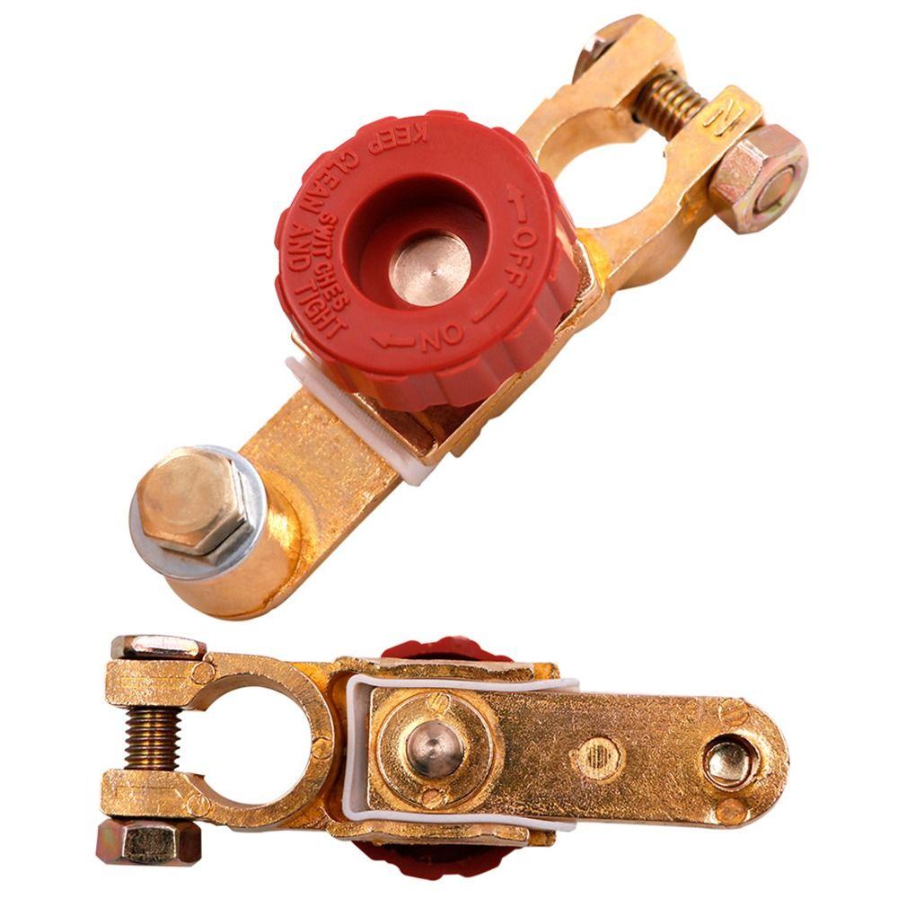 Pure Copper/Aluminum Zinc Zinc Alloy Power Cut Off Kill Switches Auto Battery Disconnector  Boat/Yacht