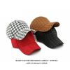 Houndstooth Baseball Cap Women's Spring Outdoor Sunscreen Hat Men's Cap
