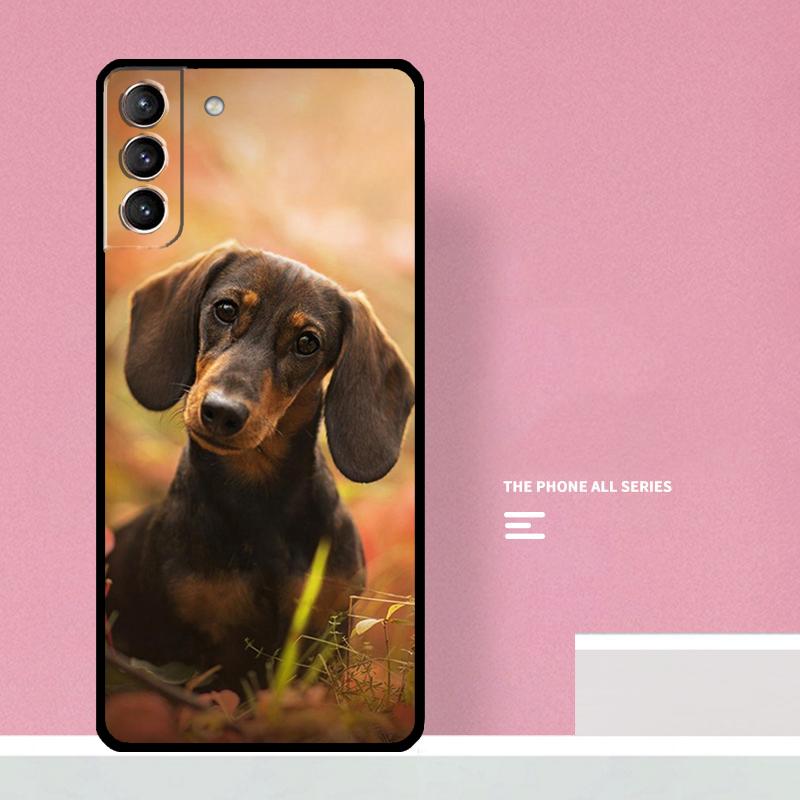 Dachshund Dog Phone Case For Samsung Galaxy S26 S23 Ultra S20 S21 S22 S24 S25 Plus S10 S25 FE Cover Coque