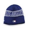 New Era Authentic Los Angeles Dodgers Royal Blue Knit MLB Sports Beanie,