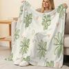 Soft Flannel Blanket - Skin-friendly, Breathable & Warm, Ideal for Home Office, All Seasons, Halloween & Christmas Gifts