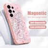 Fantastic Butterfly Print Case For Samsung S26 Edge S25 FE S24 Plus S23 S22 Ultra A15 A16 A17 A35 A36 A37 A54 A55 A56 A57 5G Magnetic Matte Cover