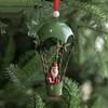 Elk Christmas Parachute Pendant Wrought Iron Christmas Hot Air Balloon Pendant Delicate   New Year