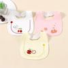 Waterproof Baby Bibs For Newborn Baby Boy Girl U Shape Infant Feeding Bib Embrodiery Saliva Towel Baby Aprons For Teeth Drool