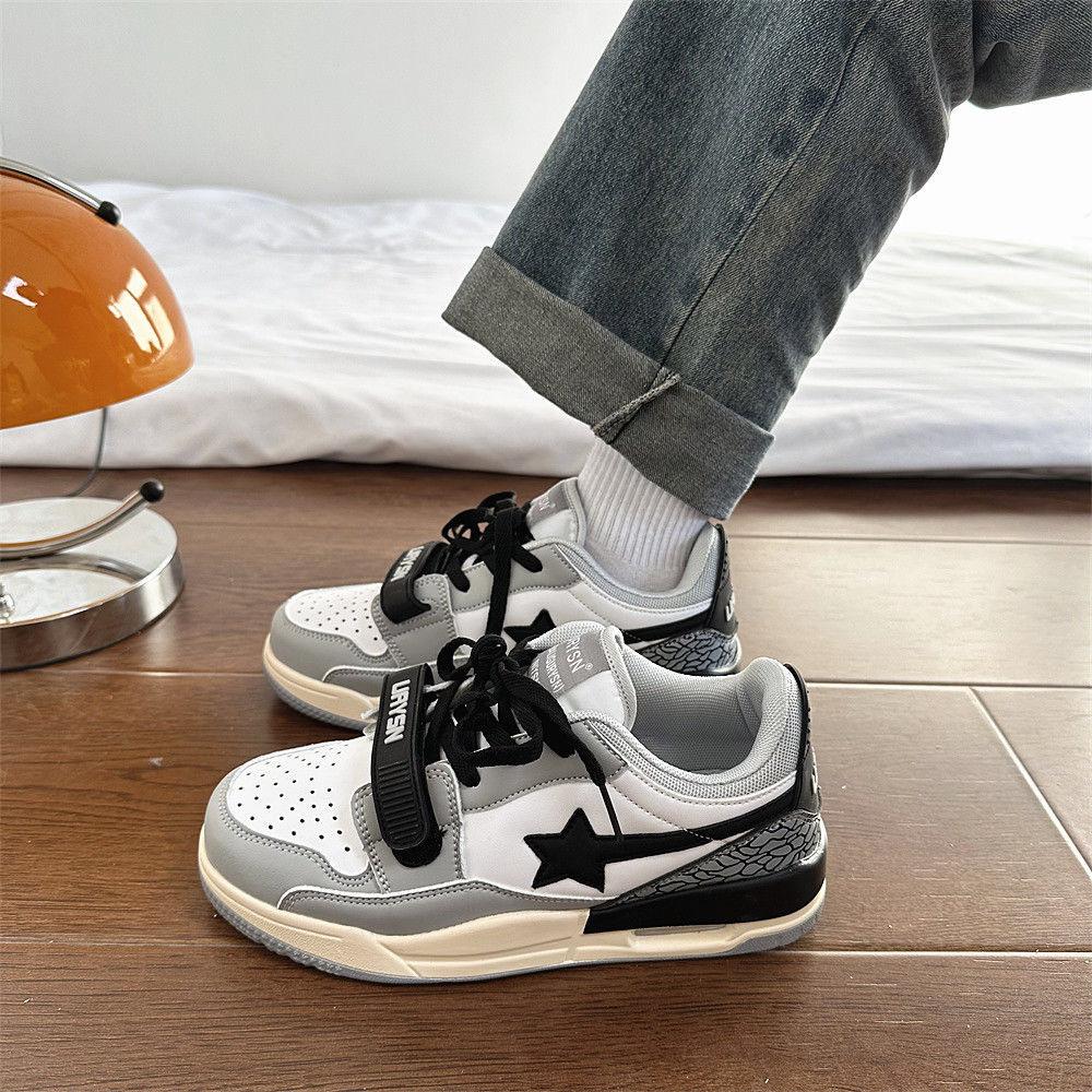 

Летние новые студенческие повседневные кроссовки с воздушной подушкой, женские, корейская версия, нишевый тренд в гонконгском стиле, низкие ретро кеды 44