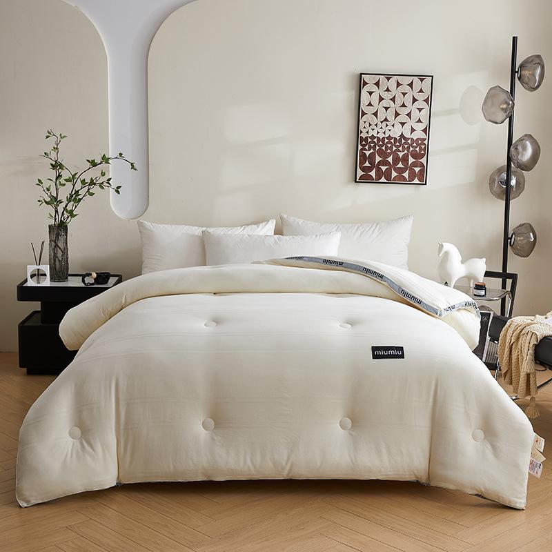 Raw Cotton Jacquard Soybean By Student Dormitory Bedroom Four Seasons Are Thickened Winter Quilt Is Core Four Seasons Quilt