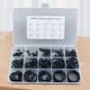200Pcs Seal Nitrile Rubber Bands Boxed High Pressure O-Rings Repair Kit Sealing Elastic Band O Rubber Rings Set