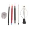 Alloy Steel Watch Hand Setting Tool Extraction Tools Pointer Adjustment Watch Hand Pusher Set Dial Cleaner Pen
