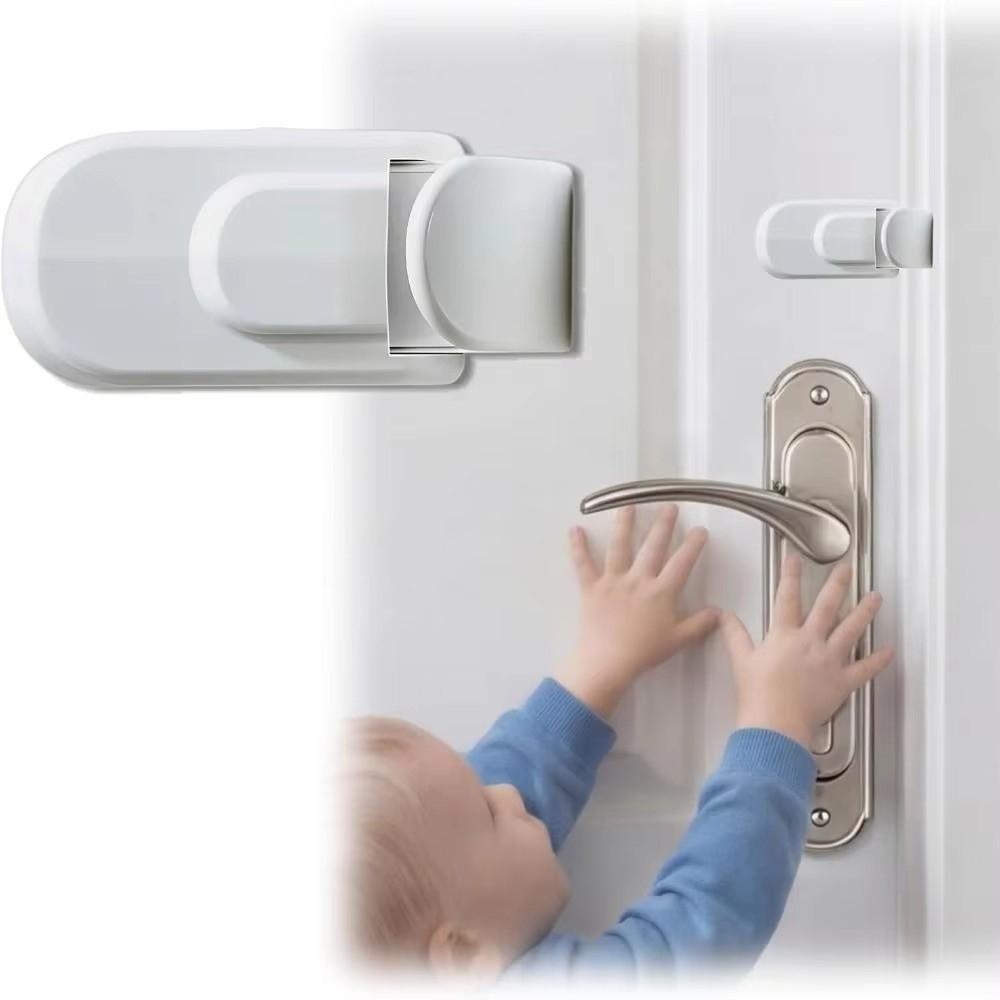Serrure de Sécurité Multifonctionnelle pour Enfants à Clipser Anti-Bambin Serrure à Épreuve pour Enfants Serrure de Porte Child Proof Ménage