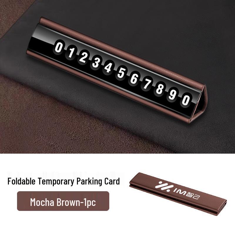 

IM L7 LS7 Car Temporary Parking Number Plate & Interior Decoration