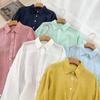 1116 summer new thin ramie shirt sunscreen shirt women's light luxury high-end sunscreen clothes women's top