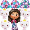 Hot Gabby Dollhouse Cats Balloon Birthday Decoration Disposable Balloon For Kilds Party Supplies