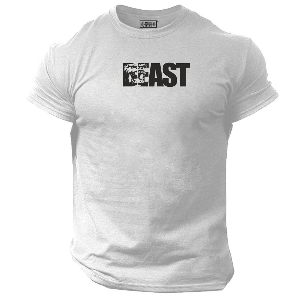 Beast T Shirt Gym Clothing Bodybuilding Training Workout Boxing Gorilla Mma Top