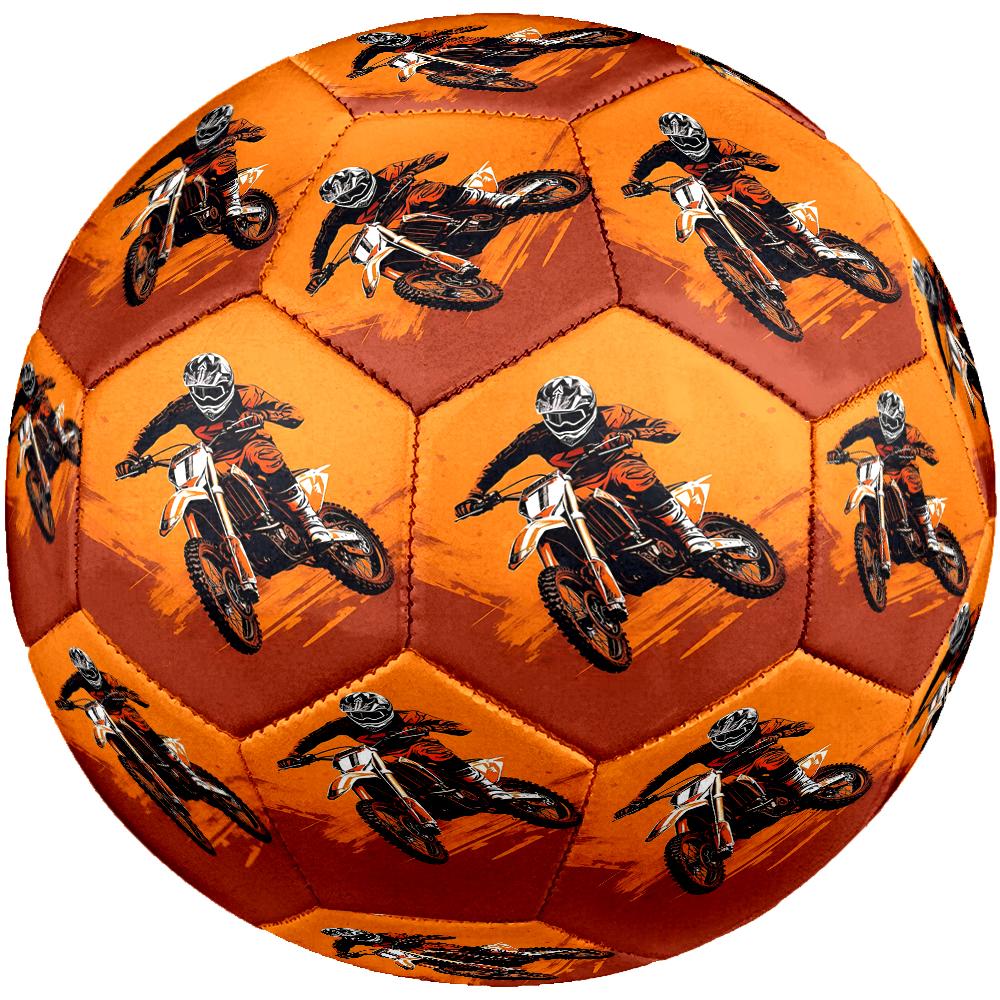 off road motorcycles Theme Size 5 Soccer Ball, Suitable for Both Indoor and Outdoor Matches, a Gift Suitable for Everyone.
