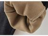 Damen Elegante High-Waist Gerade Hose mit Fleece-Futter für Herbst/Winter 2026