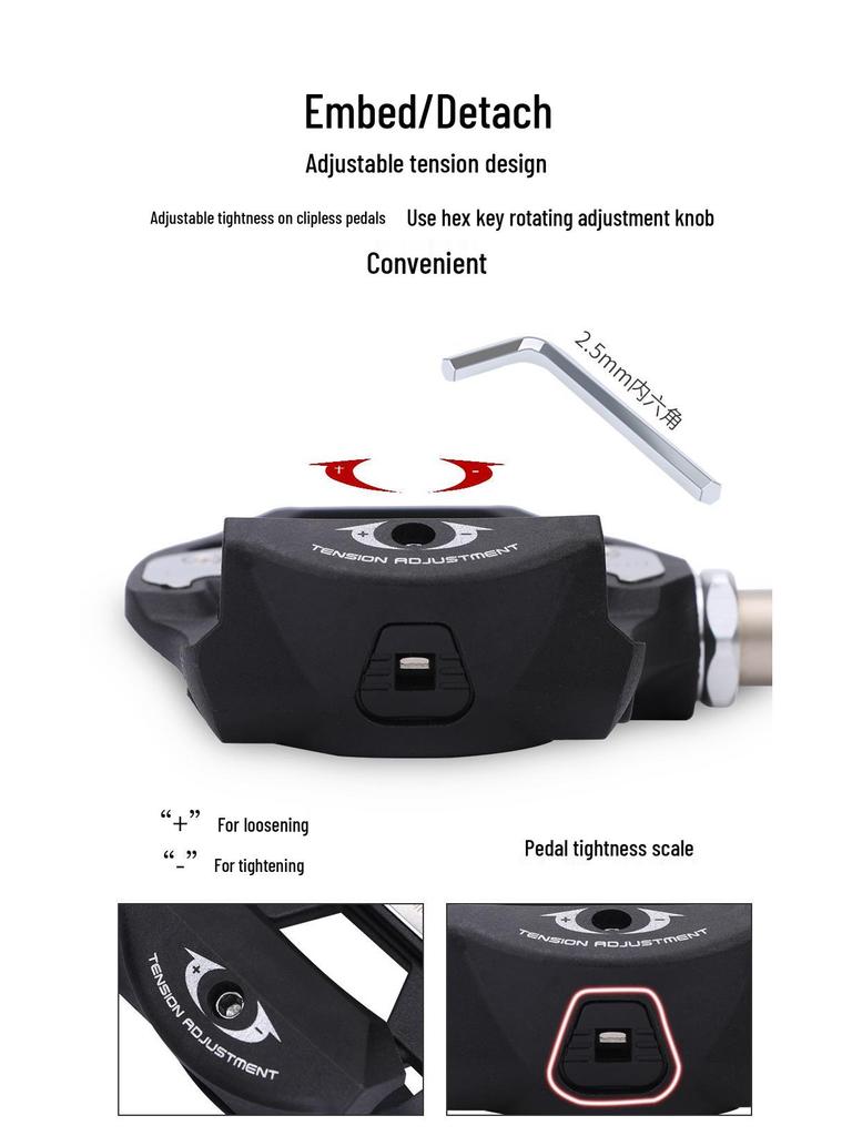 Men's Clipless Road & Mountain Bike Shoes with Hard Sole - Spring/Summer