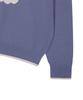 LMR Shangnongi Character Jacquard Crew Knit Blue