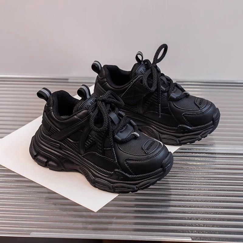 

Детская обувь Осенняя обувь, нескользящие кроссовки 37 чёрный