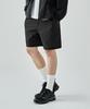 COSTUME O’CLOCK Lightcell Ripstop Elastic Waist Wide Nylon Pants Shorts Black Coospt239Black