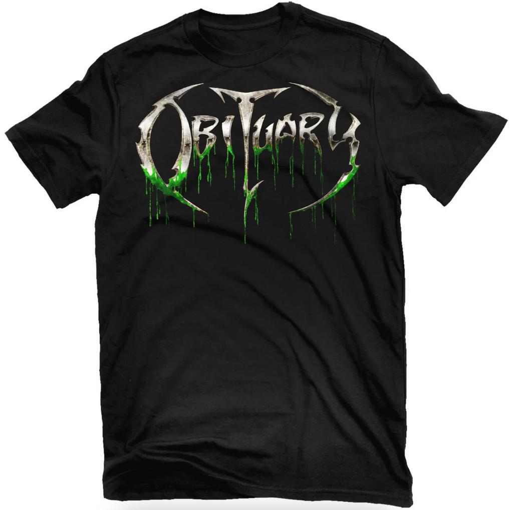 Obituary Band Graphic Cotton T-shirt Unisex Summer Short Sleeve Fashion Brand Tee Luxury Casual Vintage Retro Top