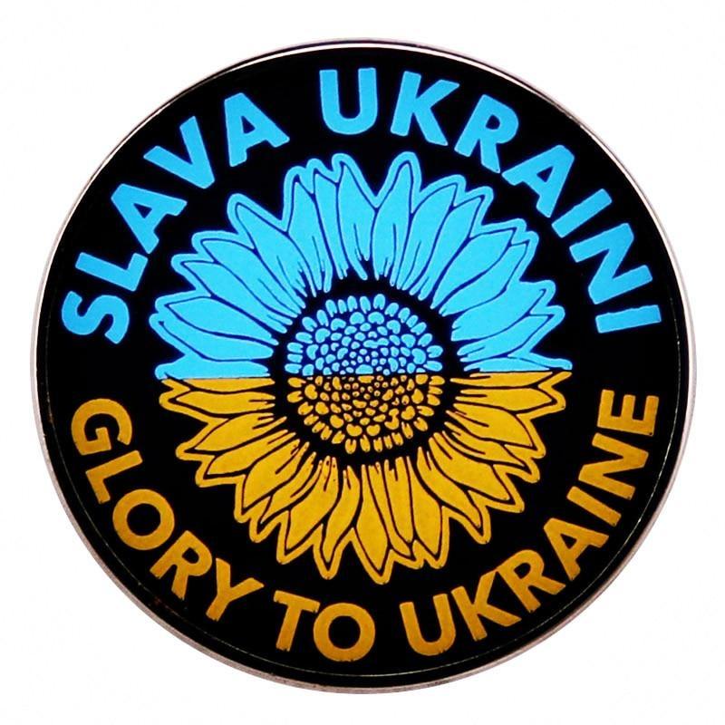 Internationale Legion Verteidigung der Ukraine Armee Broschen Emaille Pin Anstecknadel Abzeichen Revers Pins Harte Metalllegierung Schmuckstücke Schmuck
