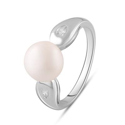 Silberring mit Naturperlen (2082019) 3,03 gr. 925 Proben