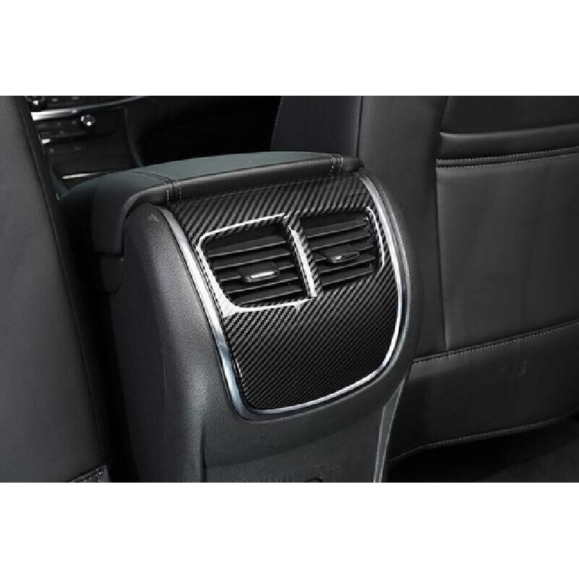 For Buick Lacrosse 2017-2019 Carbon Fiber Back Row Air Outlet Vent Cover Trim