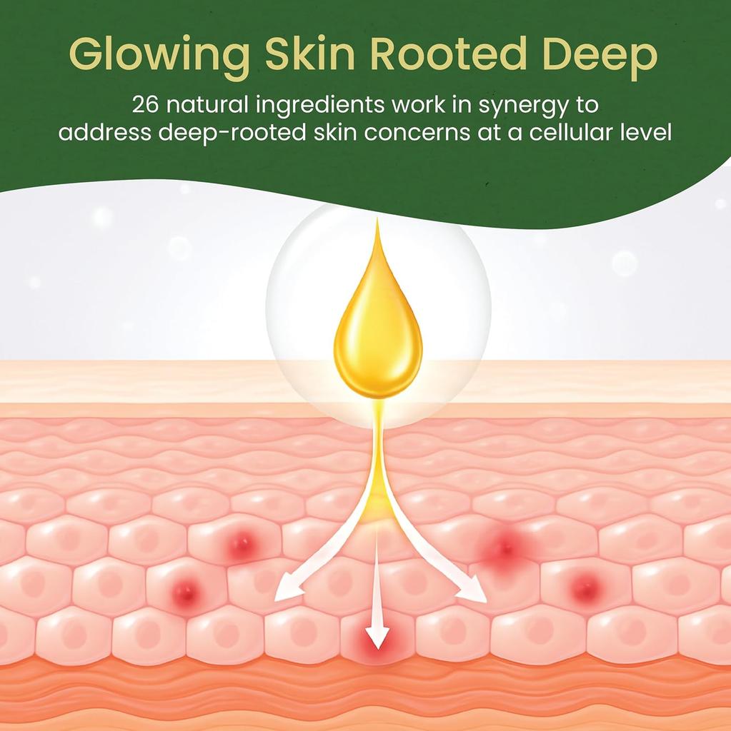 Kerala Ayurveda Kumkumadi Thailam 30 ml Ayurvedisches Gesichtsöl für strahlende Haut und zur Pflege von Pigmentflecken Anti-Aging-Serum