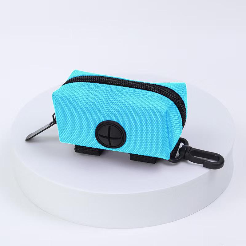 Portable Dog Poop Bag Organizer for Outdoor Walking - Pet Travel Essentials